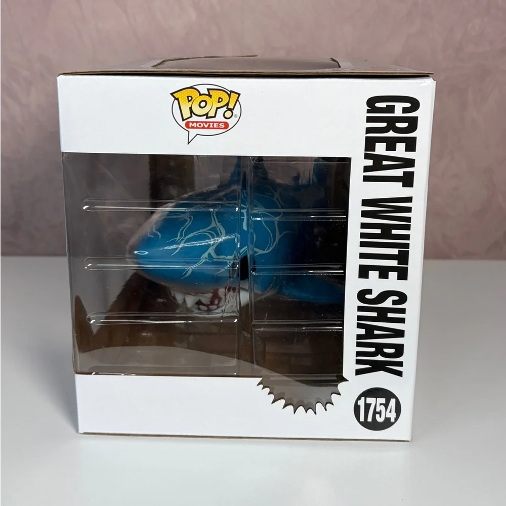 Funko JAWS 50th Anniversary Great White Shark Blue Pop 1754